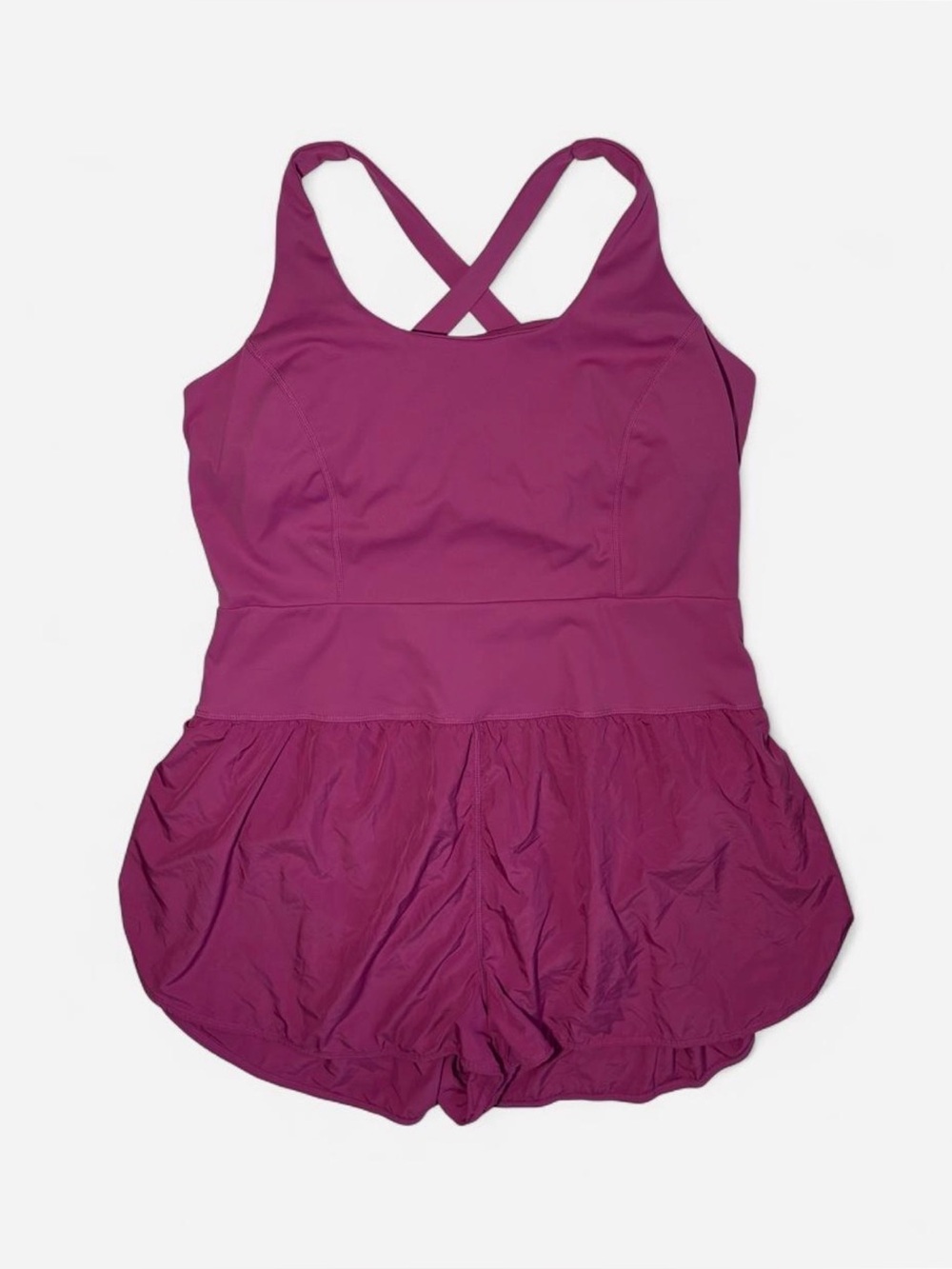 Magenta Pink Avia Athletic Romper